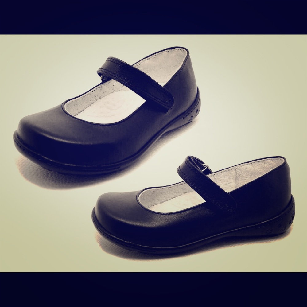 Girls leather shoes students school shoes 200
